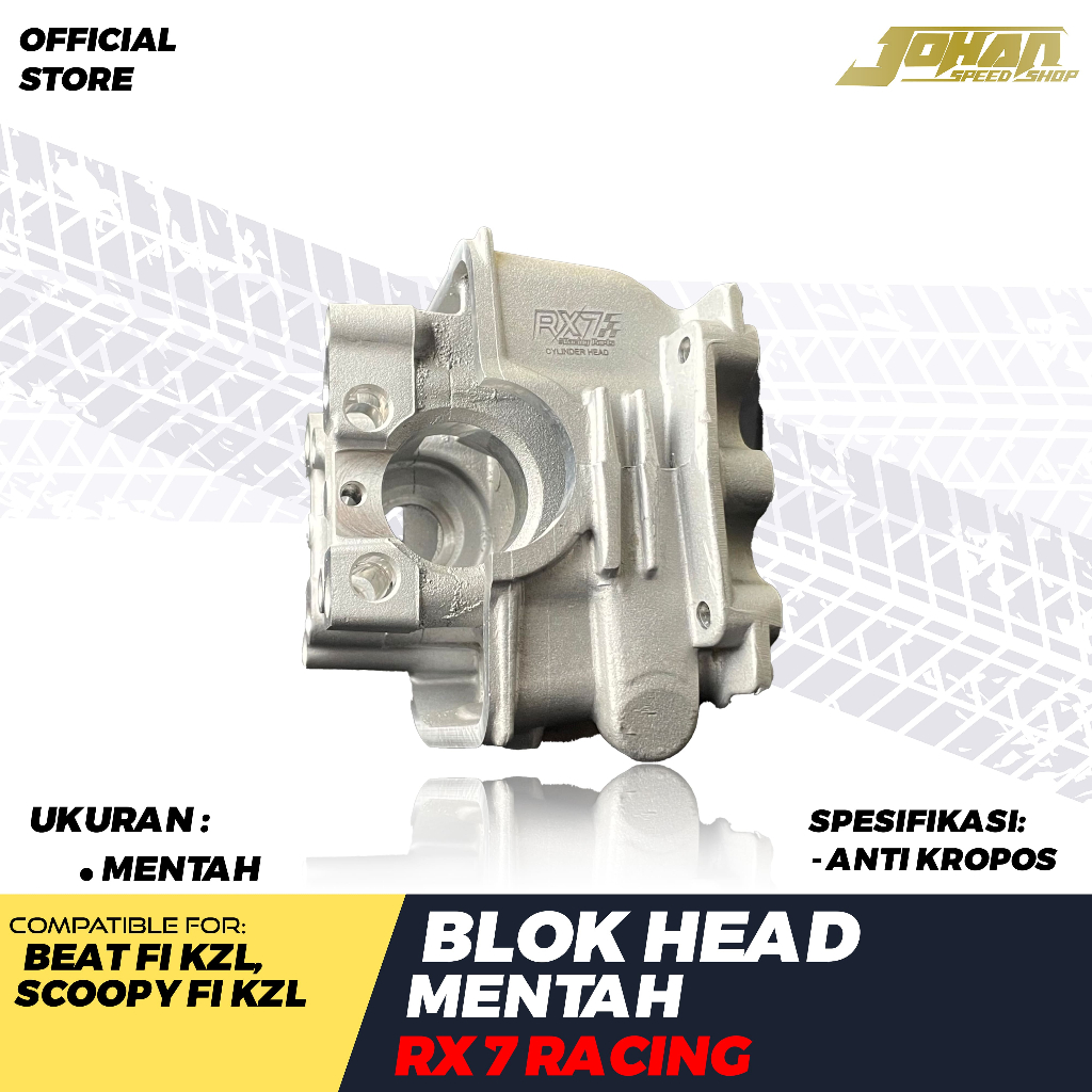 RX7 RACING HEAD MENTAH BEAT FI KZL